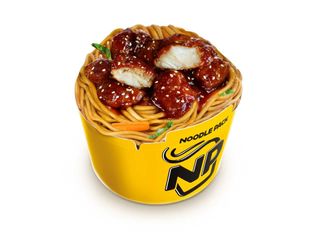 (NEW) Noodle Pack Pui Karaage in sos BBQ