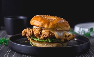Chicken burger