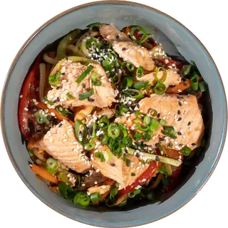 Udon cu somon