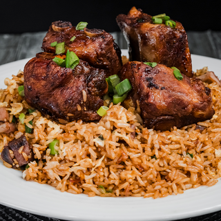 Arroz chaufa de cerdo asado