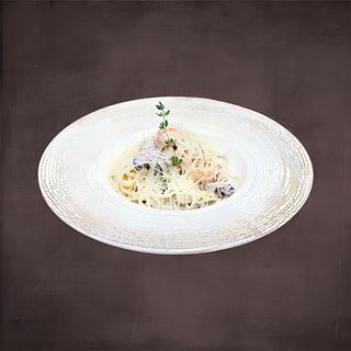 Лингвини с морепродуктами