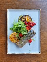 File de somon la grill