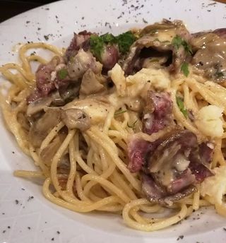 Pâtes Carbonara Ricca
