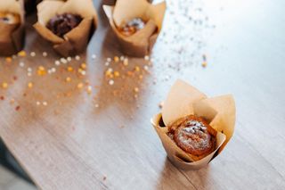 Muffinki cynamonowo - orzechowe