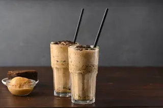 Salted Caramel Brownie Shake