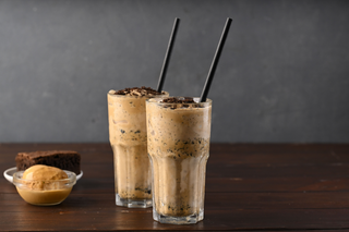 Salted Caramel Brownie Shake