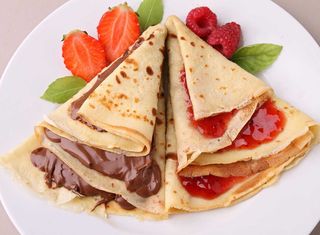 Clătită cu dulceata