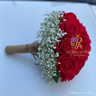 Bouquet Mariée Rouge