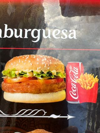 Hamburguesa Pollo Con Patatas