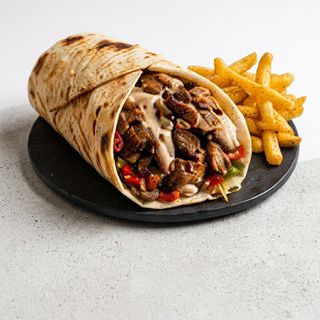 Menú Shawarma De Pollo