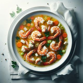 Shrimp-crab soup