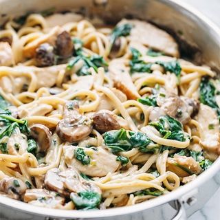 Вершкова Паста с куркою та грибами 415 гр