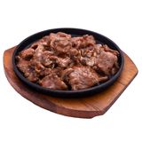 20A. Пържено телешко месо на метална плоча (600гр)