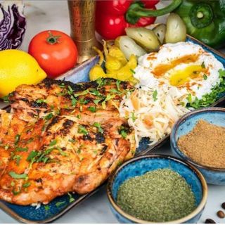 Jumatate de pui la gratar