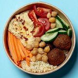  ჰუმუსი ფალაფელით