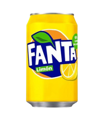 Fanta Limón lata 330ml.