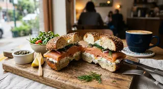 Bagel Salmón