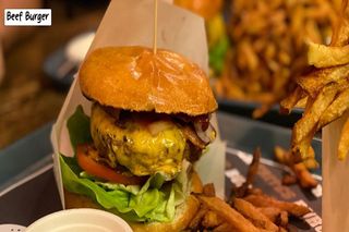 Beef Burger & Frite