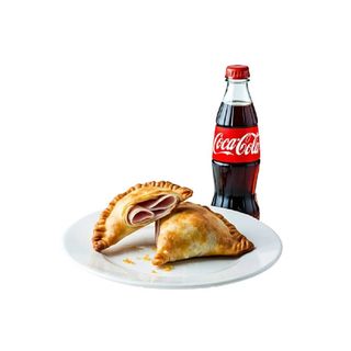 Combo Coca-Cola Empanadilla De Jamón  y Queso