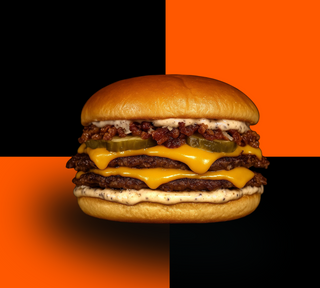 Cheese Bacon V