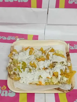Patatas Fritas Con Beicon Y Queso (Ración)