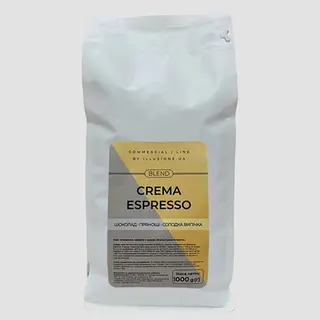 Кава illusion Crema Espresso Blend (1кг)
