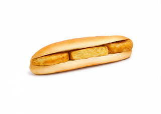 Tortiburger amb pa de barra