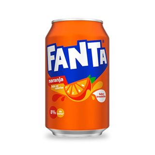 Fanta Naranja lata 330ml.