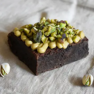 Brownie especial de Pistachos
