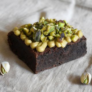 Brownie especial de Pistachos
