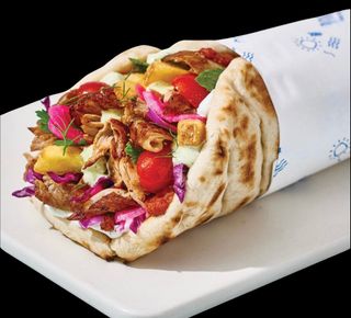 Classic pita gyros