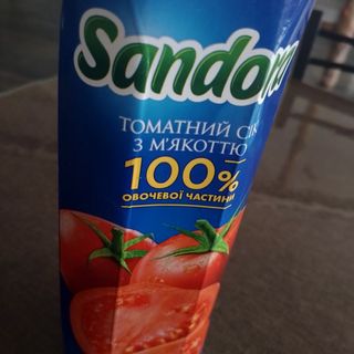 Сік Сандора Томатний 1л
