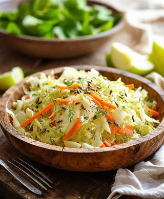 Surówka z kapusty kiszonej