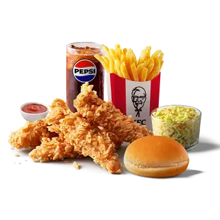 4 Pièces Crispy Strips Meal