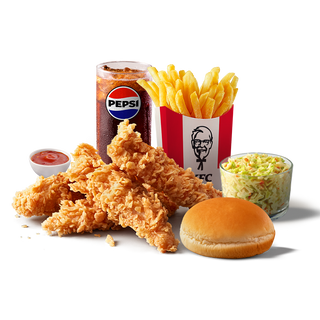 4 Pièces Crispy Strips Meal