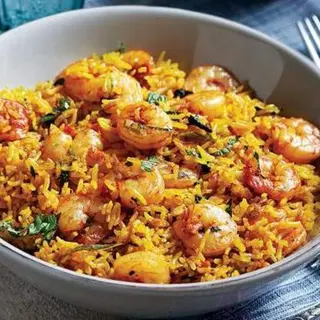 Biryani de Camarão