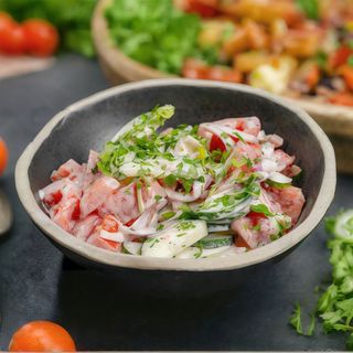 Derevenskiy with sour cream