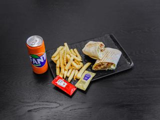 Menù Wrap Cassiopea chicken