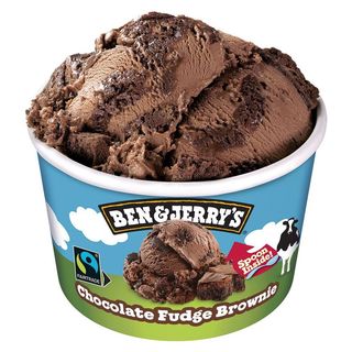 B&J chocolate fudge brownie