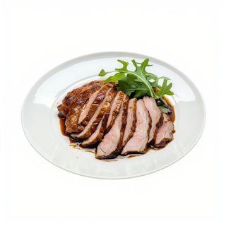 Pato Crujiente Pekín Con Crepe Y Verduras