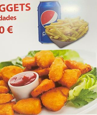Menú Nuggets