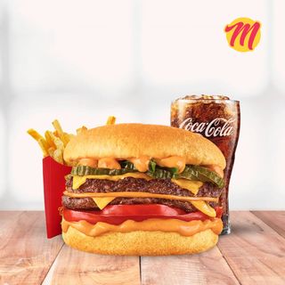 Комбо "Двойной чизбургер"