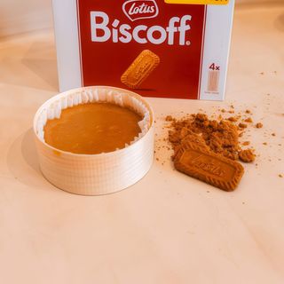 Gacela - Tarta de queso con galleta Lotus