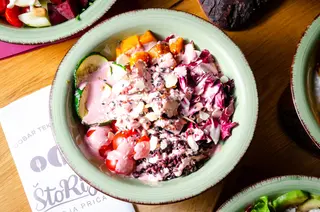 Tako poke bowl