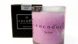 Premium jar candle tea rose, 130 г