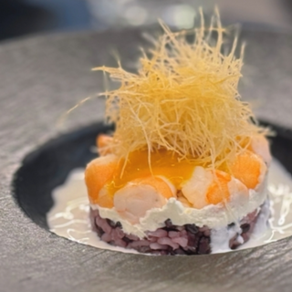 tartar gambas miyaki