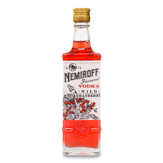 Горілка Nemiroff De Luxe журавлина 50мл