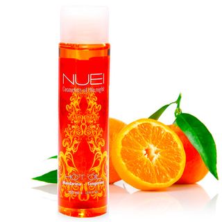 Aceite Efecto Calor Mandarina Compatible Con Preservativos Nuei 100 Ml