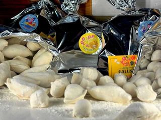 Вареники з м'ясом та грибами 1кг. (1kg)