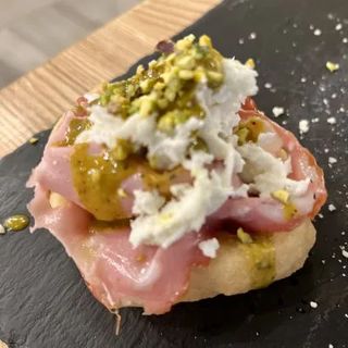 Spaccanapoli pistacchio e mortadella 1 pezzo 